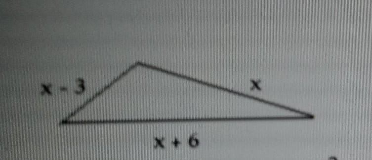 Write an expression for the perimeter in simplest form. A) 3x + 3 B) 3x3 + 18 C) 3x-example-1