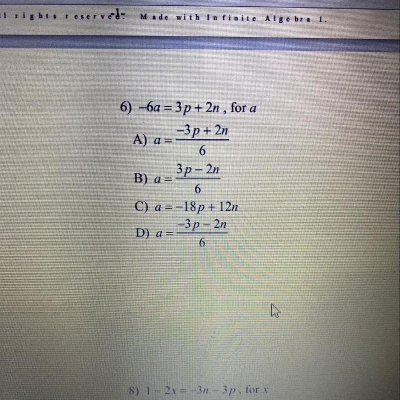 Solve for a PLS HURRY-example-1