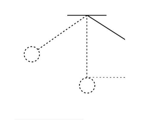 What is the angle through which the pendulum oscillates between two maximum positions-example-1