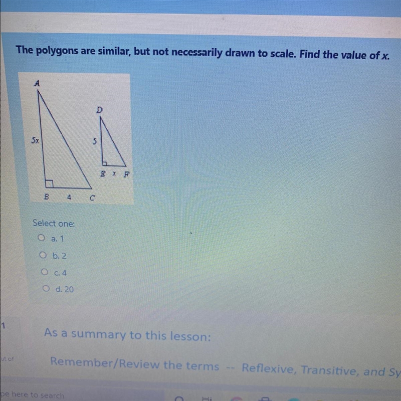 Find the value of x.-example-1