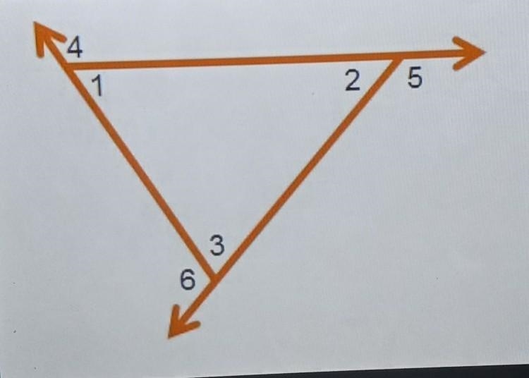 Which expression is equivalent to m<4 A) m<2 + m<3 B) m<1 + m<2 C) m-example-1