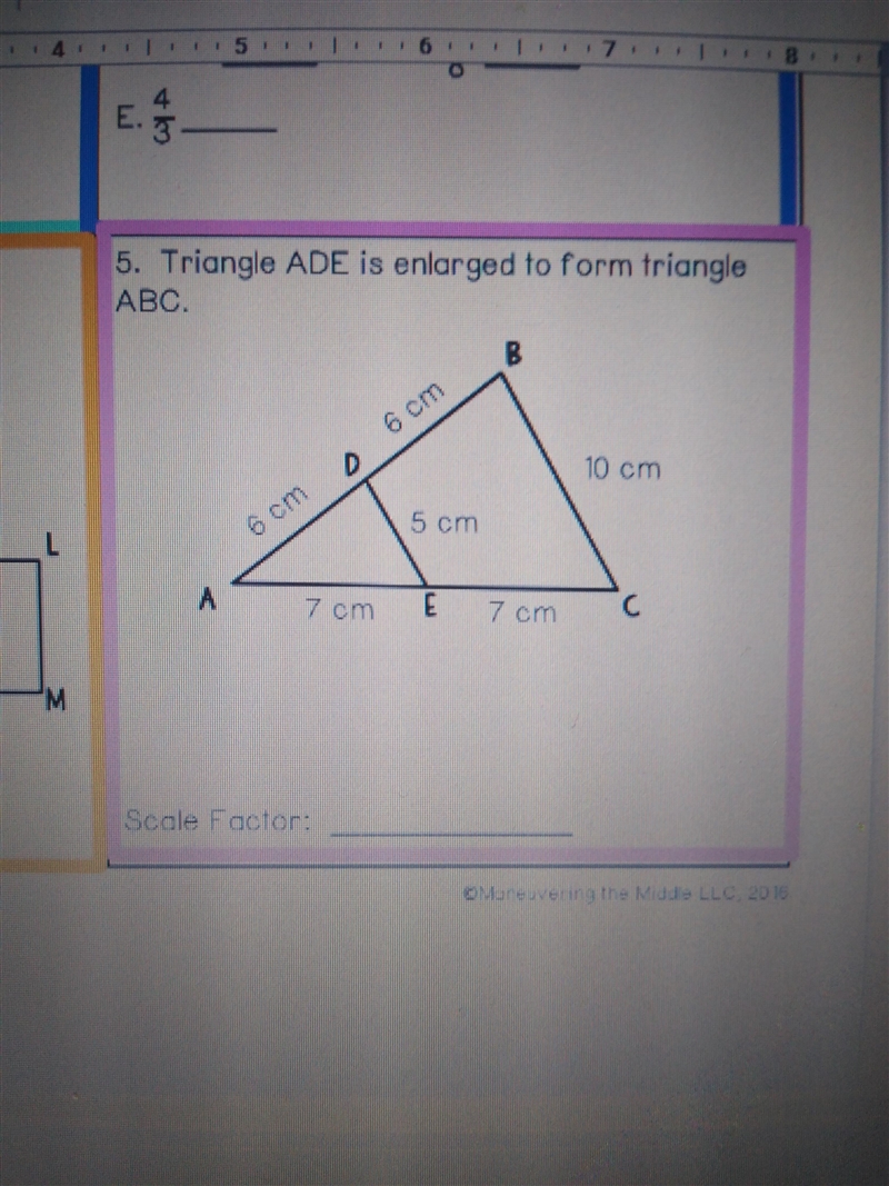 What is the scale factor from the image-example-1