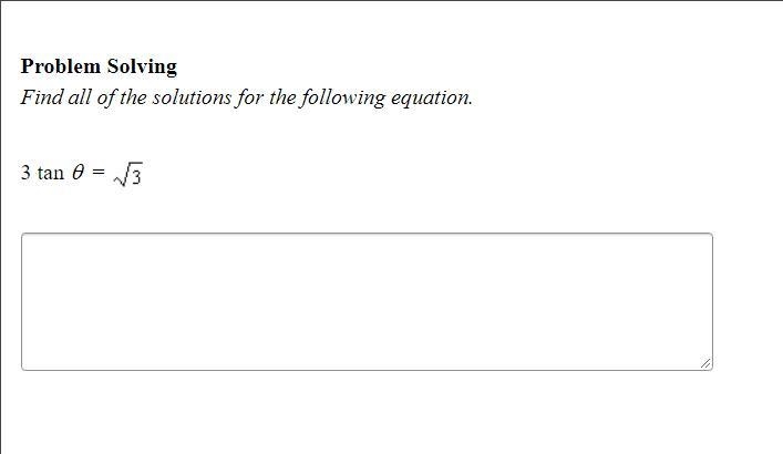 Find all of the solutions for the following equation.-example-1