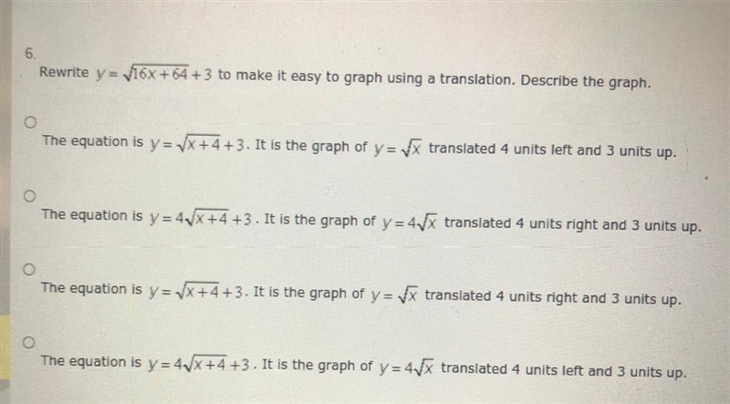 Graphing radical functions-example-1