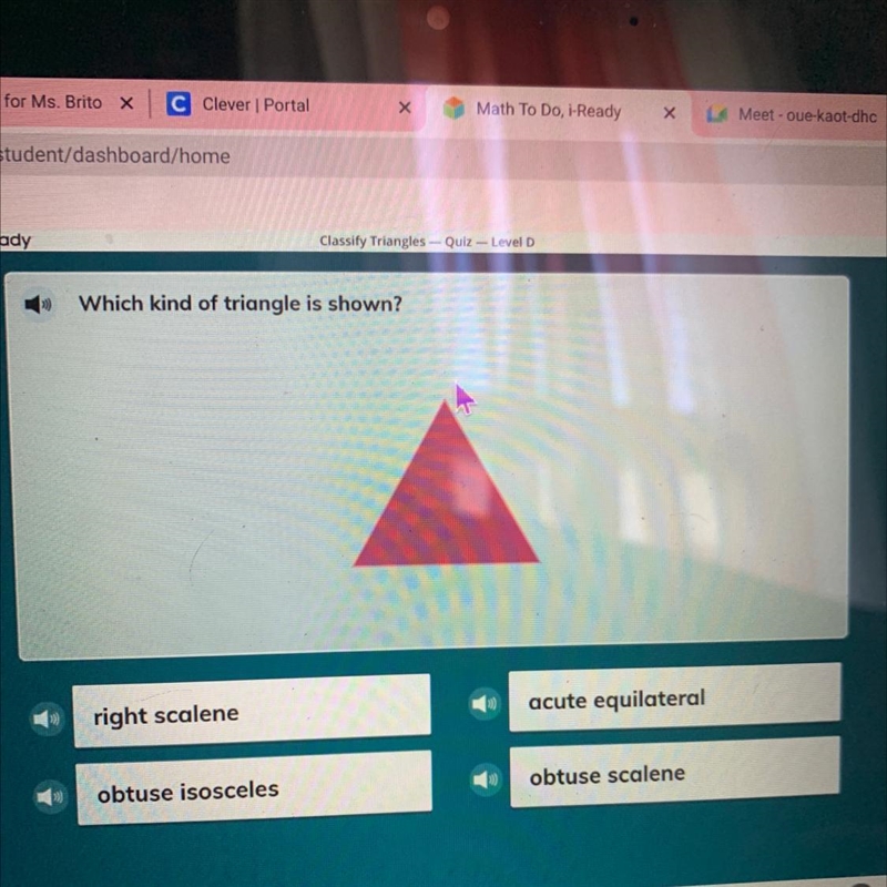 Which kind of triangle is shown. On I ready Hi-example-1