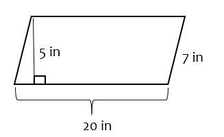 What is the perimeter of the parallelogram below?-example-1