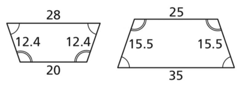 1. Are the polygons similar? A. Similar B. Not similar 2. Because... A. The corresponding-example-1