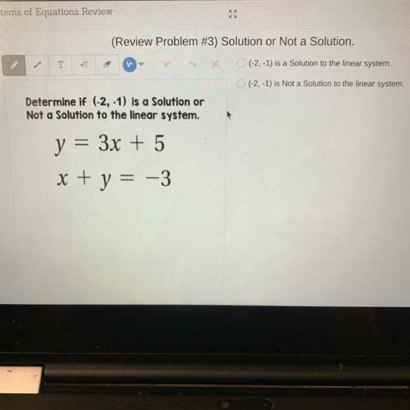 Solution or not a solution and because-example-1