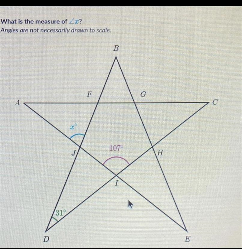 What does x equal help please-example-1