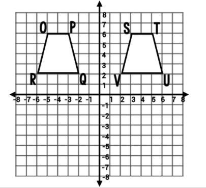 1. Which describes the transformation shown below? PLS HURRY HELP!!! A. Reflection-example-1