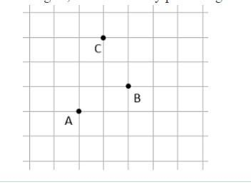 Three vertices of a parallelogram are shown. If the fourth vertex, D, lies on a node-example-1