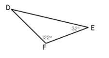 What is the measure of angle D?-example-1