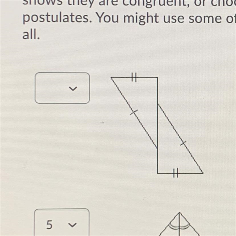 What is the triangle congruence postulate-example-1