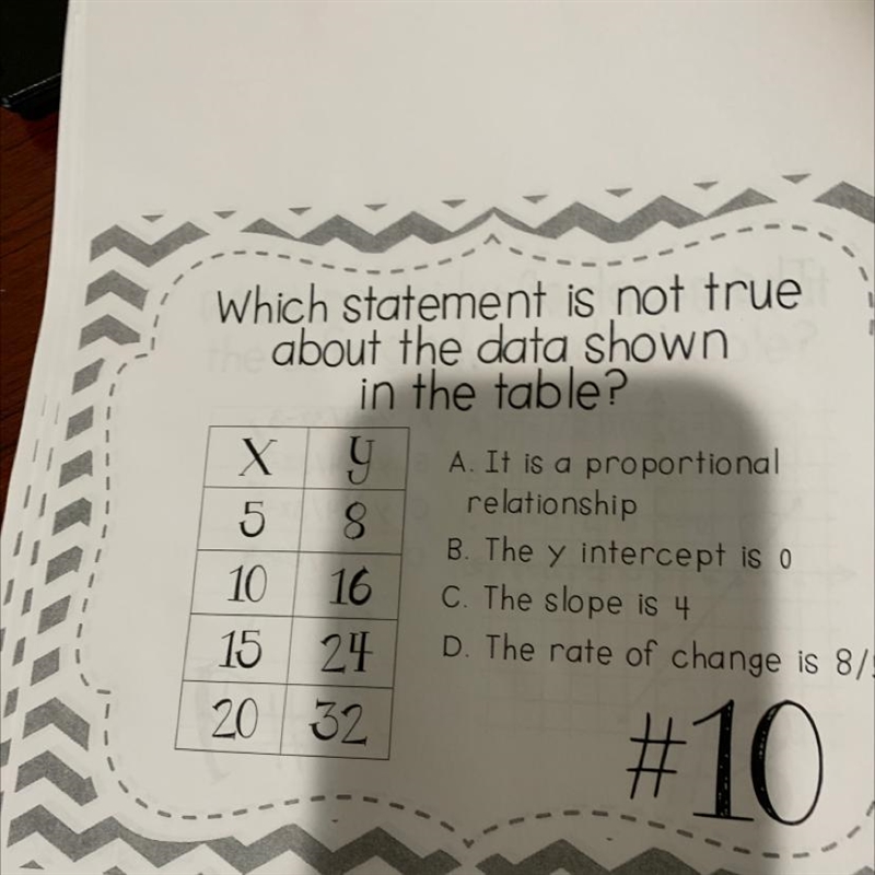 Which statement is not true about the data shown in the table?-example-1