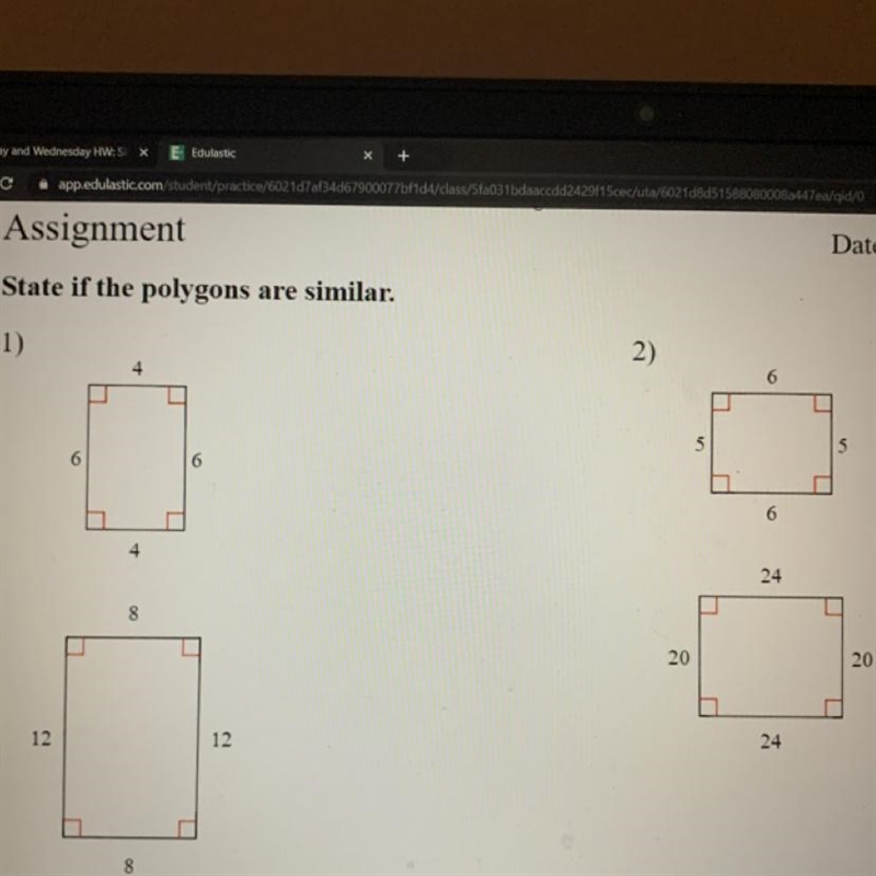 Help me with these 2 questions thank you!! ❤️-example-1