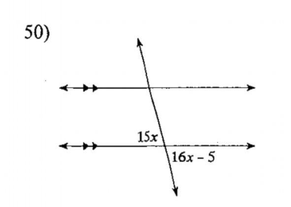 Find the value of x for the question.​-example-1