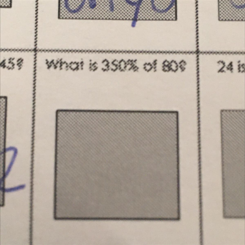 What is 250% of 80? Percent of a Number-example-1