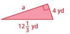 Item 7 Find the missing length of the triangle.-example-1