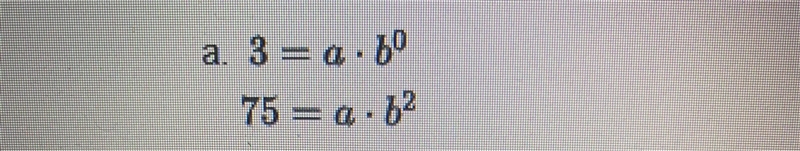 SOMEONE HELP ME TO FIND THE VALUES OF A AND B TO MAKE THE SYSTEM OF EQUATIONS TRUE-example-1