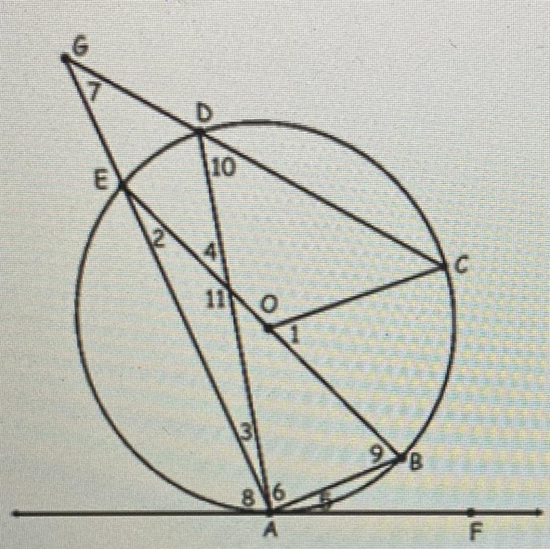 Which of the following is a central angle? A LEGD B LEAD ZCOB D LCDA-example-1