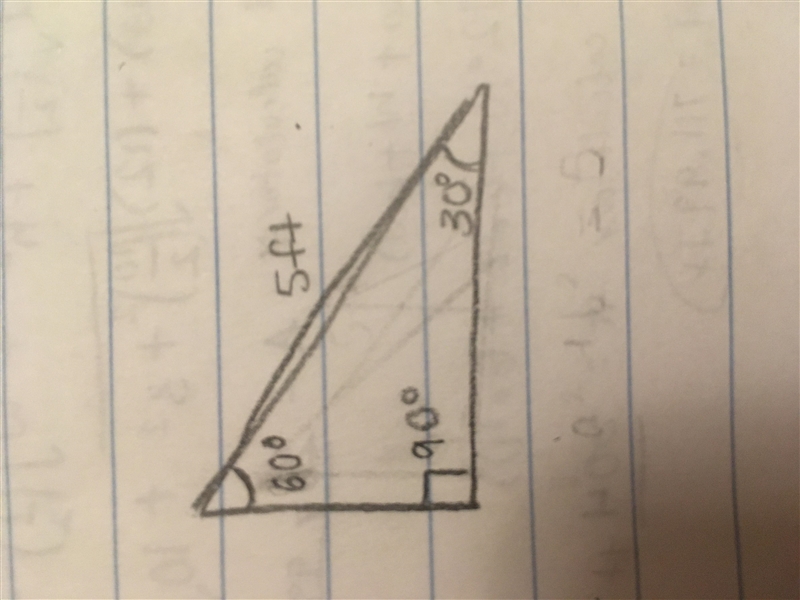 I need help with this! How could the length of the shorter leg be determined without-example-1