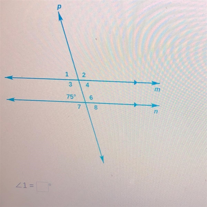 Find the measures of the numbered angles-example-1