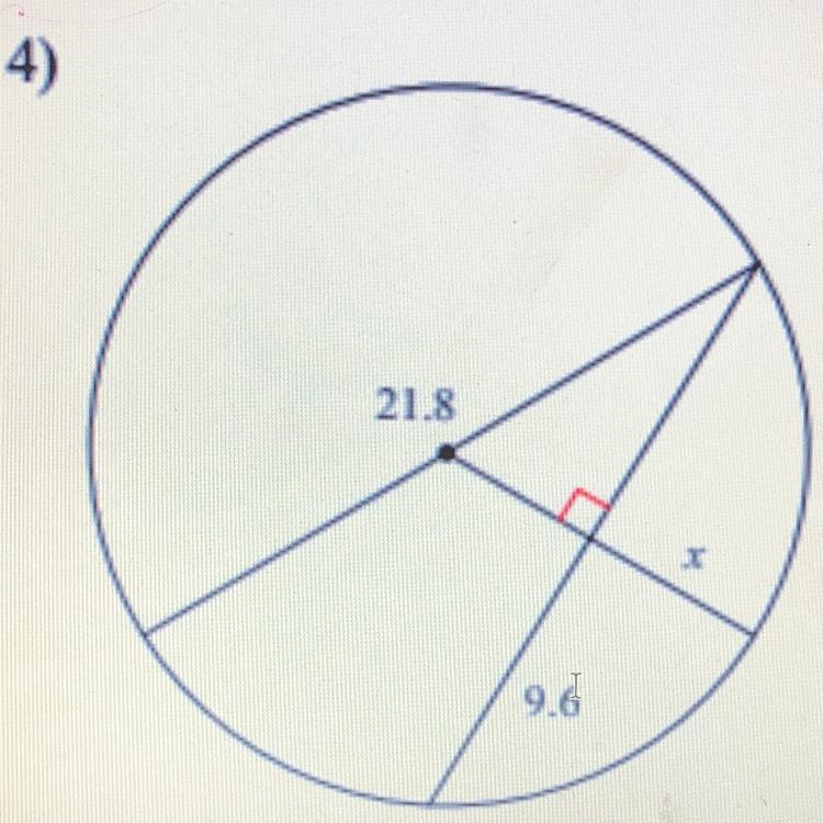 Can you plz help me. Am learning about Cords of a circle. Show me the steps-example-1