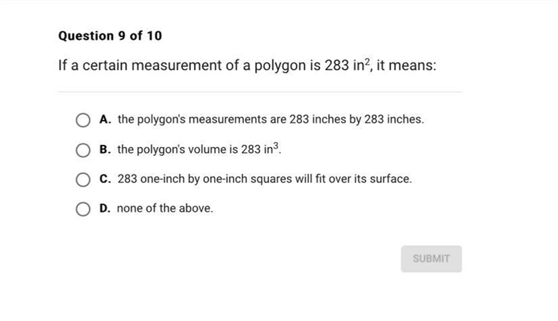 A polygon is 283 in it means ?-example-1