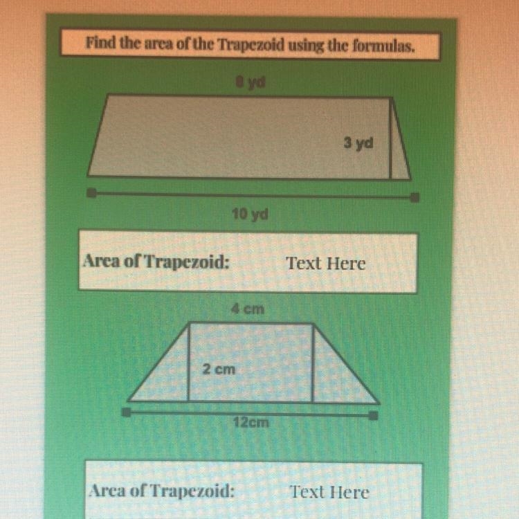 Find the area of the trapezoid-example-1