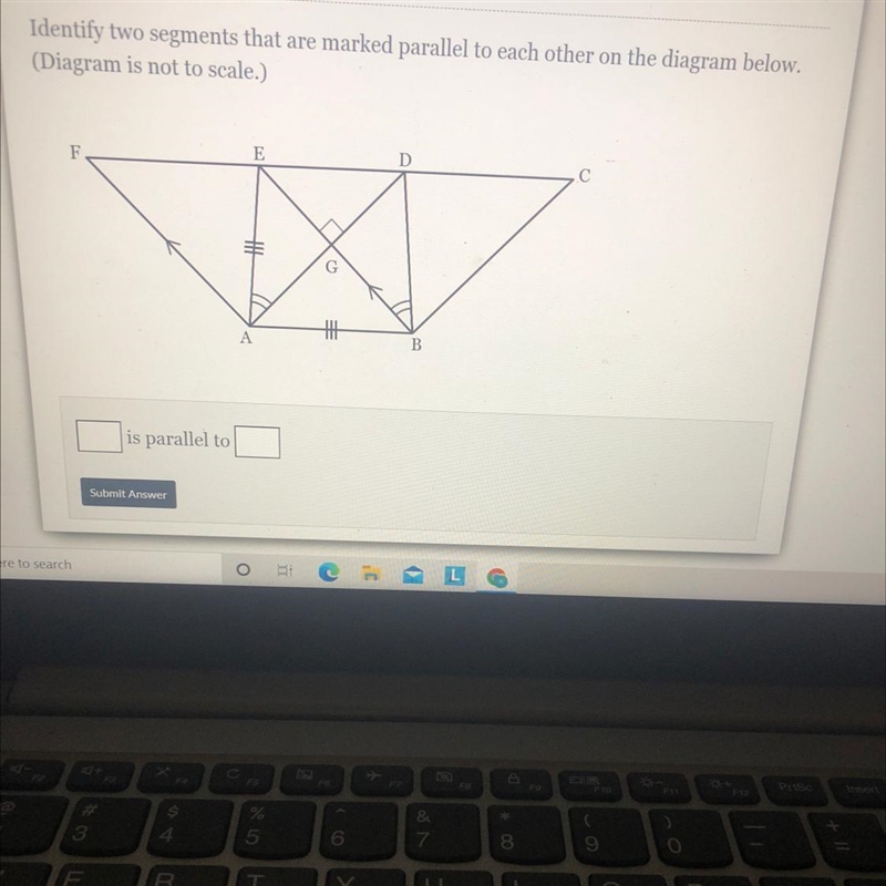 Please help Please Which 2 segment are parallel? Please-example-1