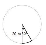 Find the area of the sector.-example-1