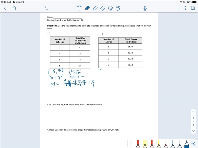 Solve the math problem P.S you don’t have to do number one-example-1