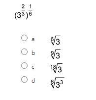 Rewrite the expression with a rational exponent as a radical expression.-example-1