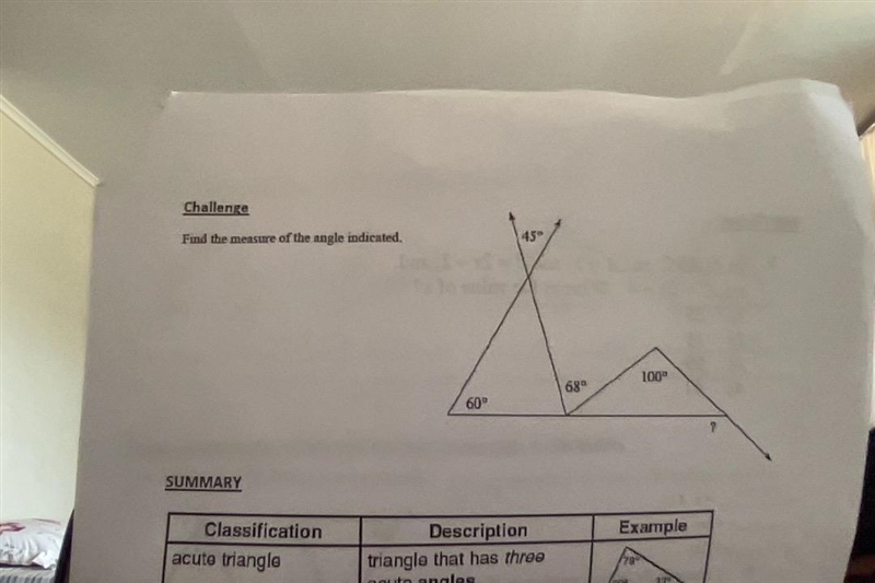 Find the measure of the angle indicated-example-1