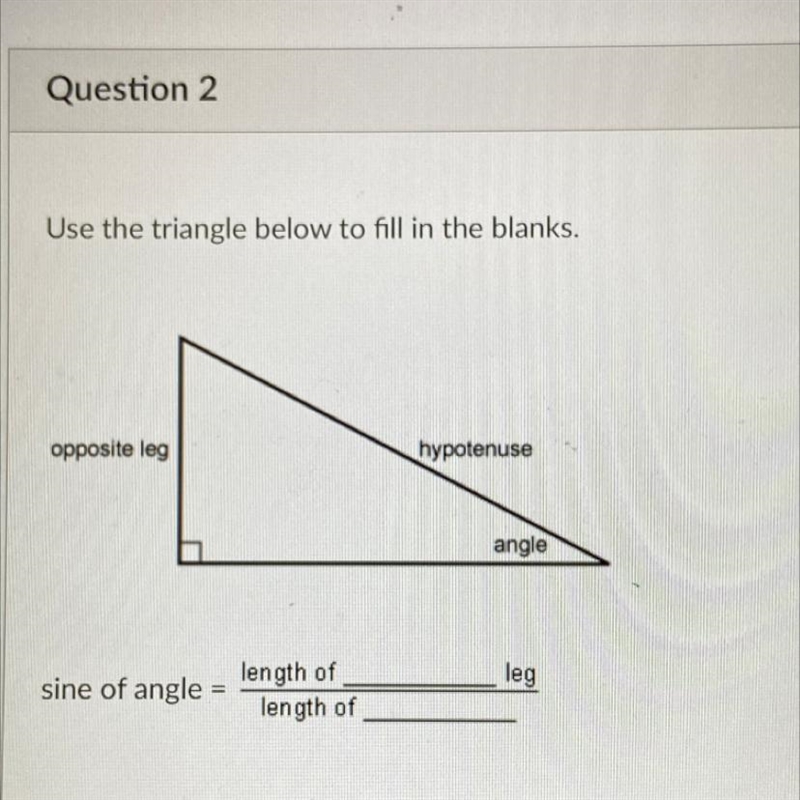 Use the triangle below to fill in the blanks.-example-1