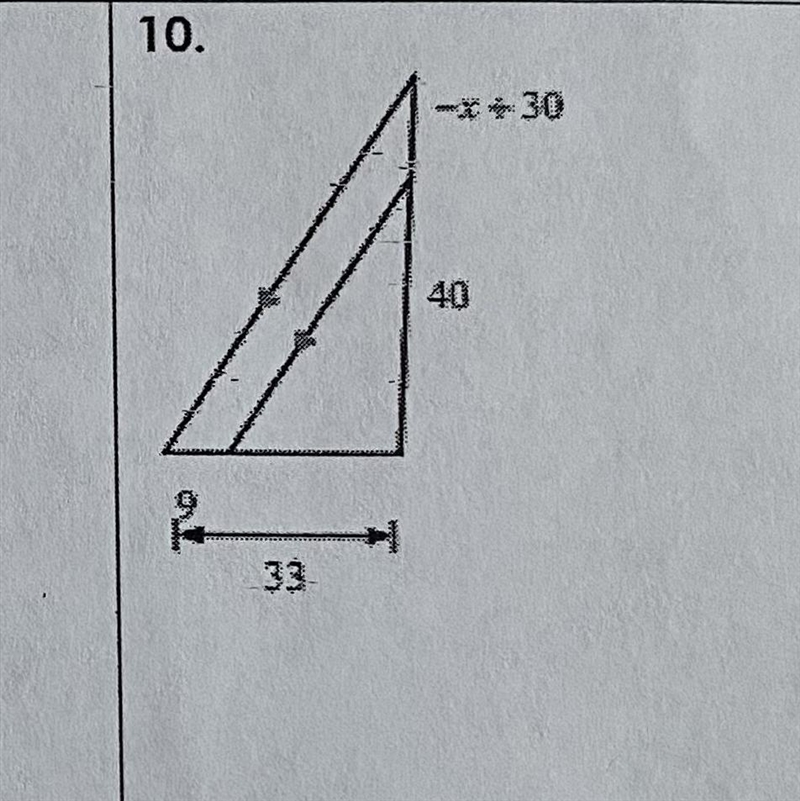 Find the missing length indicated. Pls show ur work.-example-1