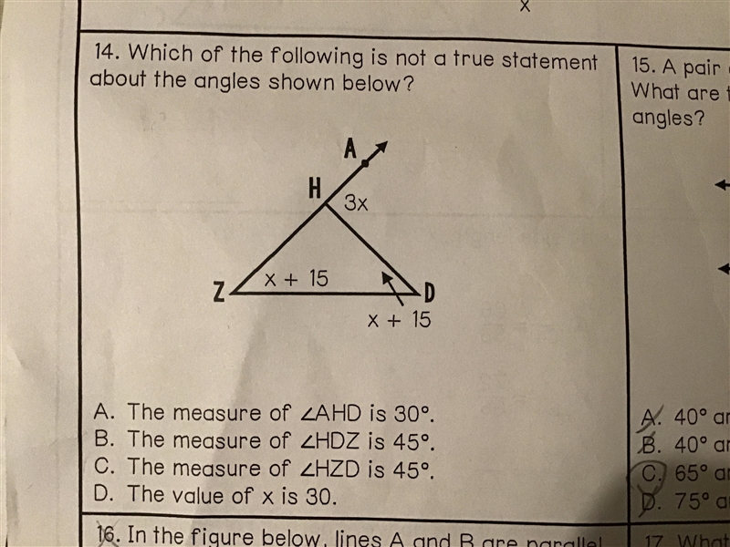 Please do number 14 for me. (Show work)-example-1