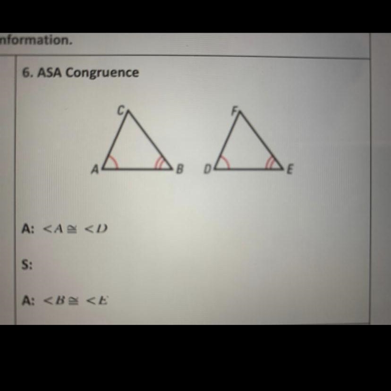 I literally need help with this question- It’s ASA congruence btw 20 points-example-1