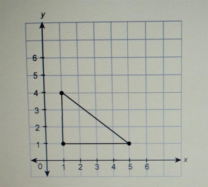 What is the area of this triangle in the coordinate plane? 5 units 6 units 7 units-example-1