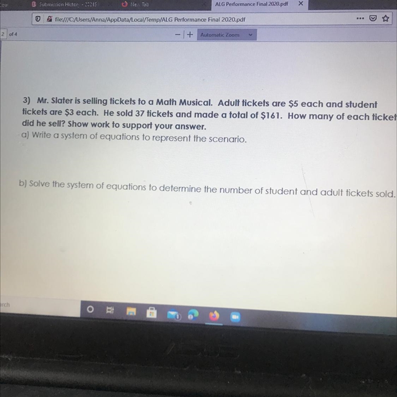 Please help write a system of equations to represent the scenario-example-1