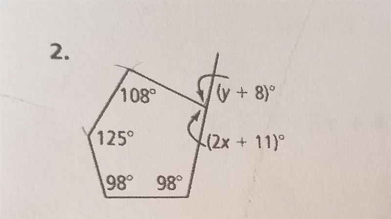 Plz help, I have to find the value each variable​-example-1