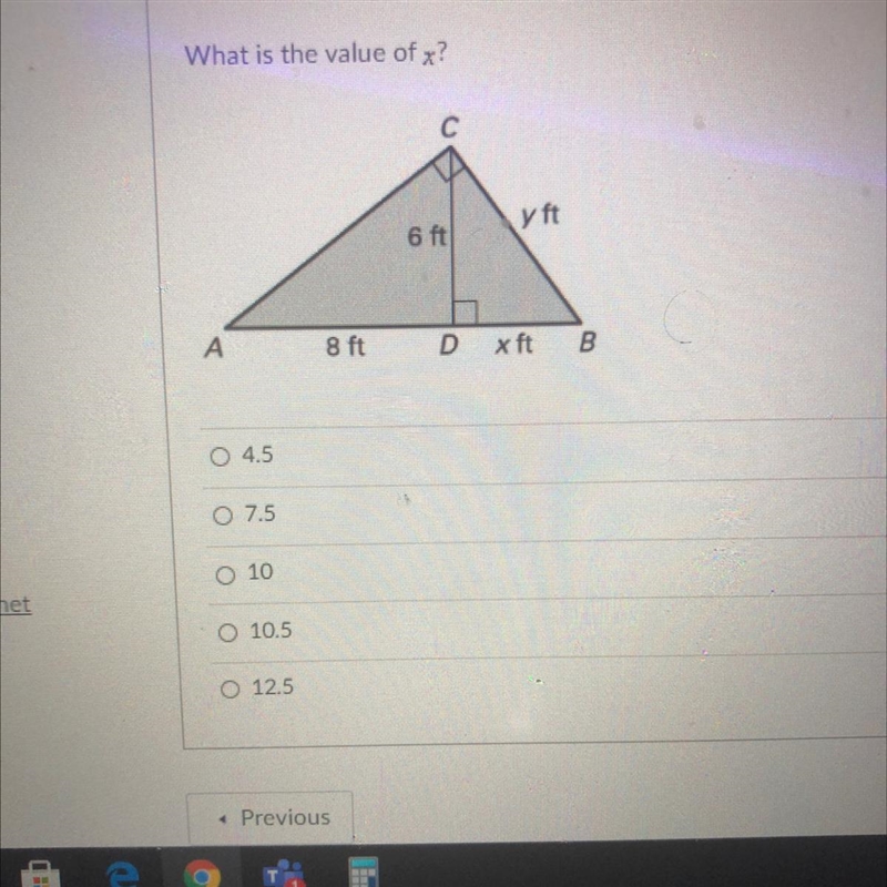 NEED HELP FAST PLEASE !! What is the value of x-example-1