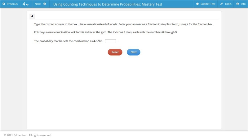 ASAP, Please help me with this question this is time sensitive. Erik buys a new combination-example-1