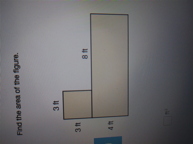 Find the area of the figure-example-1