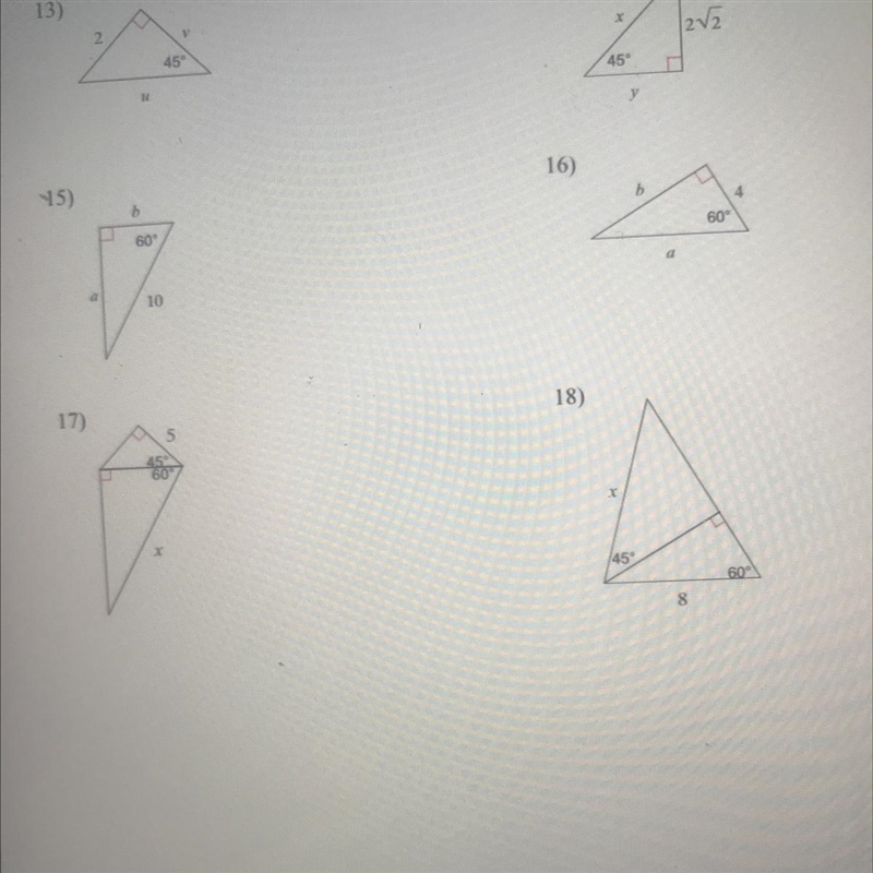 Hi, I am very stuck on questions 17 and 18. Can someone help please? Thanks-example-1