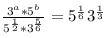 Use properties of exponents to solve for a and b in the problem below. No calculator-example-1