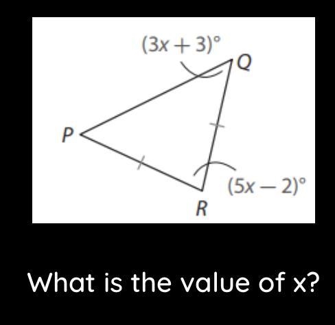 HELP what is the value of x?-example-1