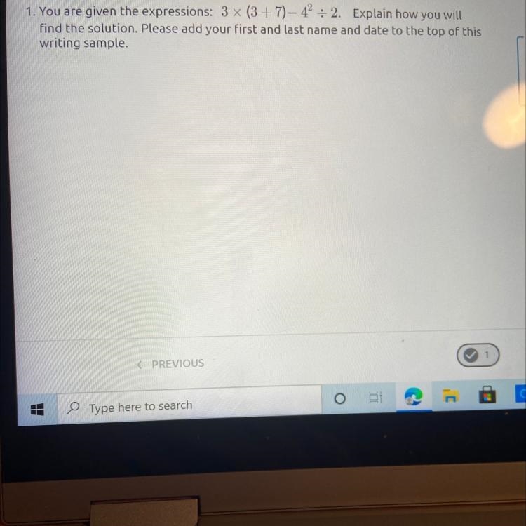 You are given the expressions: 3 x (3 + 7) – 42 = 2. Explain how you will find the-example-1