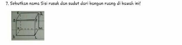 Sebutkan nama sisi rusuk dan sudut dari bangun ruang di bawah ini​-example-1