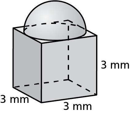 Find the volume of the solid. Round your answer to the nearest tenth.-example-1